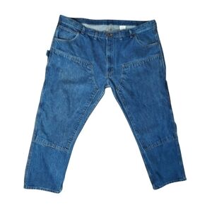 KEY Double Knee Denim Carpenter Cargo Jeans